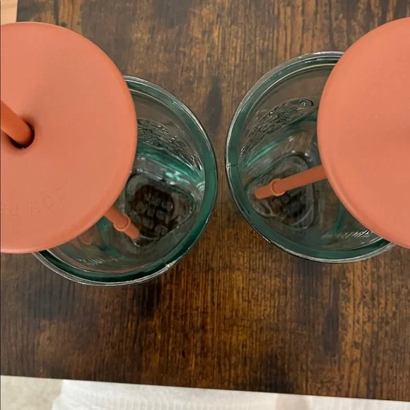 Starbucks recycled glass cup 16oz Set of 2 - Picture 4 of 6